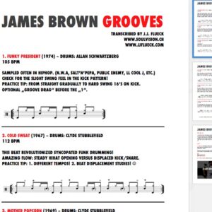 James Brown Grooves (PDF-File)