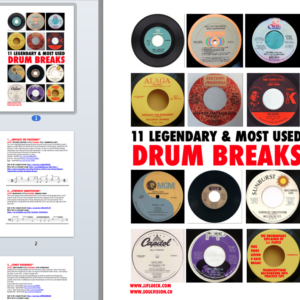 11 legendary and most used drum breaks (PDF-File)
